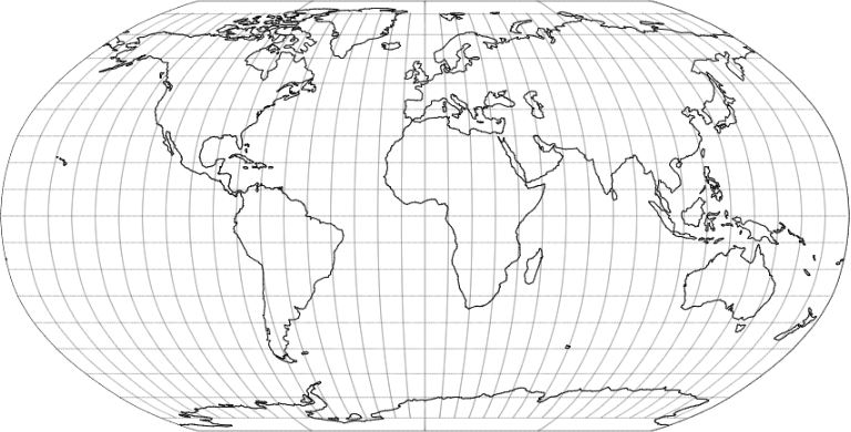 Default Robinson map